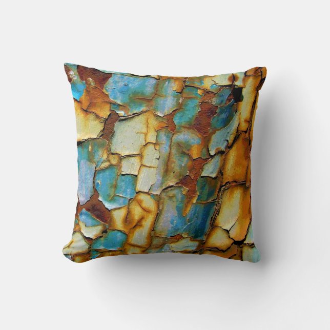 Gekoppelde verf kussen (Voorkant)