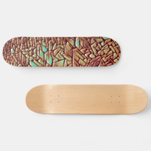 Gekoppelde verf persoonlijk skateboard