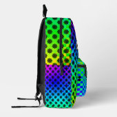 Gekoppelde wielen door Kenneth Yoncich Bedrukte Rugzak (Links)