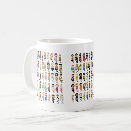 gekostumeerde cuties koffiemok (Voorkant links)