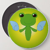 Gekota Alado Ronde Button 6,0 Cm (Voorkant /achterkant)