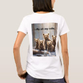 "Gekozen Best Mama Beer" Moederdag T-shirt (Achterkant)