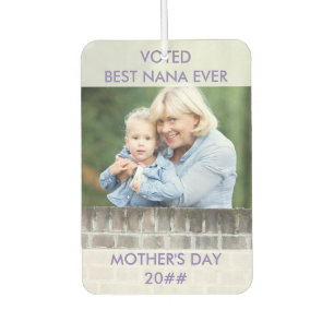 Gekozen beste Nana ooit - Aangepast jaar - Twee fo Luchtverfrisser
