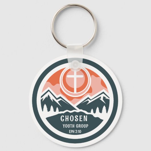 Gekozen Christelijke jeugd II Sleutelhanger (Voorkant)