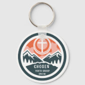 Gekozen Christelijke jeugd II Sleutelhanger (Achterkant)