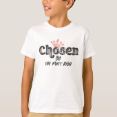 Gekozen door de Allerhoogste T-shirt (Voorkant)