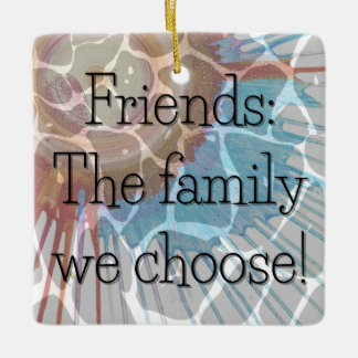 Gekozen Familie Label – Giraffe Keramisch Ornament