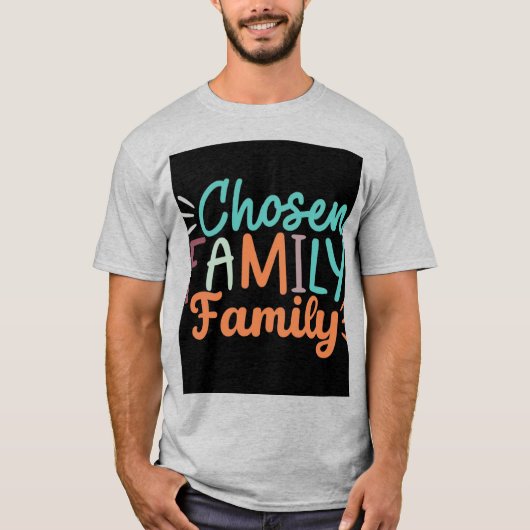 Gekozen familie t-shirt (Voorkant)