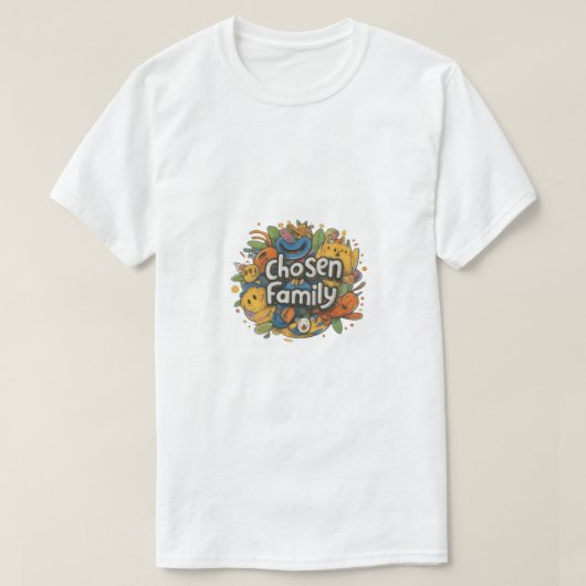 "Gekozen gezin" T-shirt (Design voorkant)