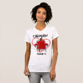 Gekozen Jeremia 1:5 Valentijn Galentines Dag God T-shirt (Voorkant volledig)