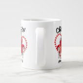 Gekozen Jeremia 1:5 Valentijn Galentines Day By Go Grote Koffiekop (Achterkant)