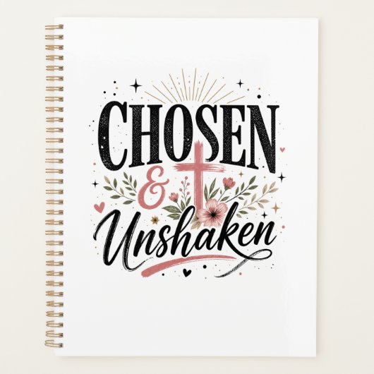Gekozen & Onwankelbare Planner (Voorkant)