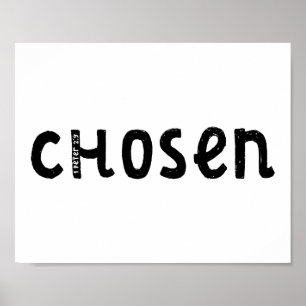 gekozen Poster