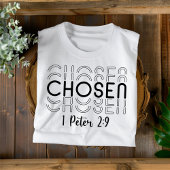 Gekozen voor Mannen Vrouwen en Kinderen Christelij T-shirt