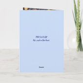 GEKOZEN VRIENDEN KERST KAART (Achterkant)