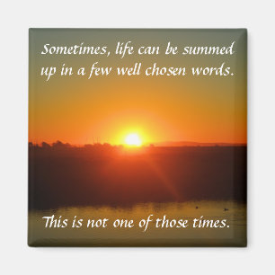 Gekozen woorden magneet