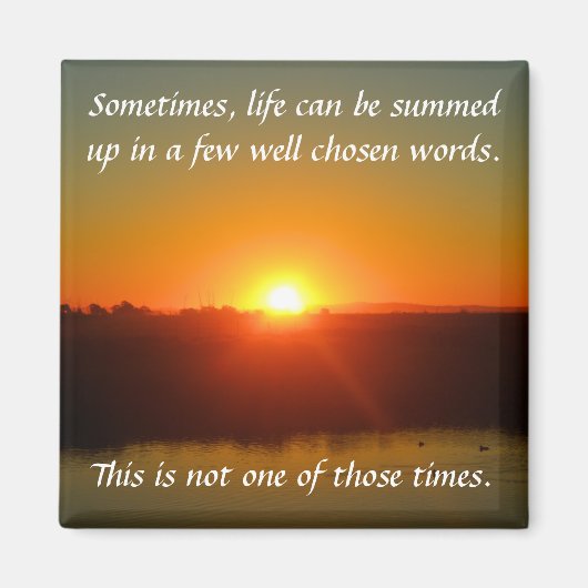 Gekozen woorden magneet (Voorkant)