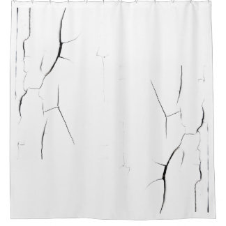 gekraakt douchegordijn