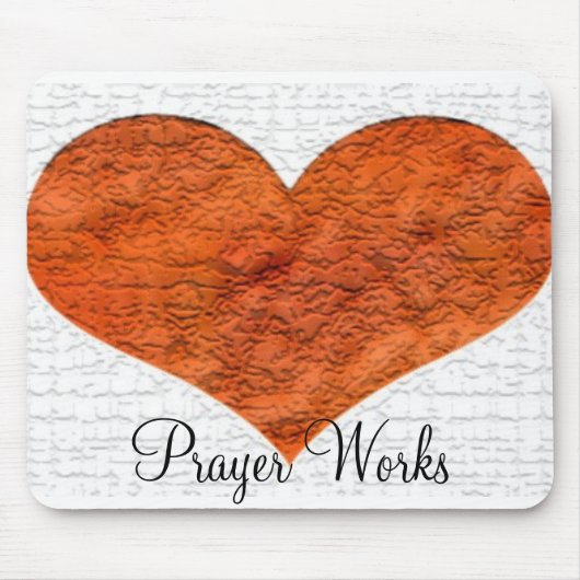 Gekraakt hart, Prayer Works Muismat (Voorkant)