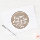  gekraakt hiel balsem label (Envelop)