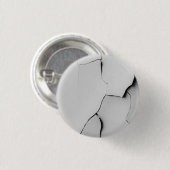 gekraakt ronde button 3,2 cm (Voorkant /achterkant)