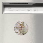 Gekraakte Birch Bark Magneet (Insitu (Vaatwasser))