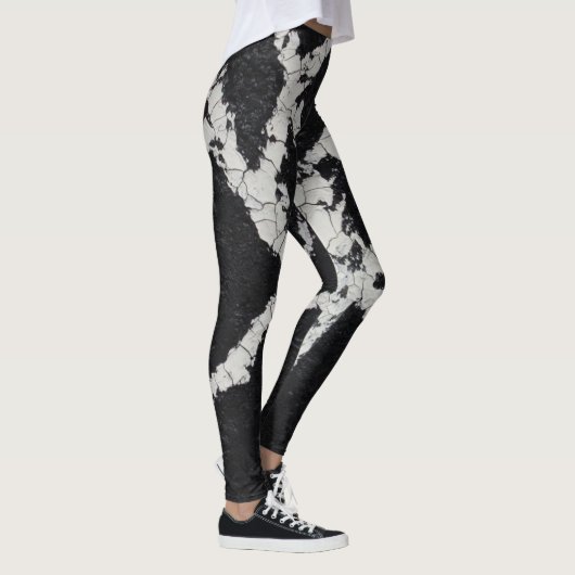 gekraakte boom leggings (Rechts)