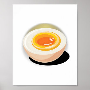 Gekraakte eieren Grappig Thanksgiving Halloween Ko Poster