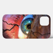 Gekraakte ogen Case-Mate iPhone case (Achterkant (horizontaal))