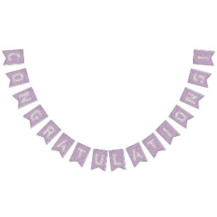 Gekraakte Paarse felicitaties voor de vlaggen van  Vlaggetjes