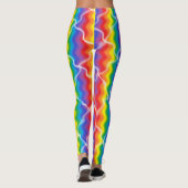 Gekraakte regenboog leggings (Achterkant)