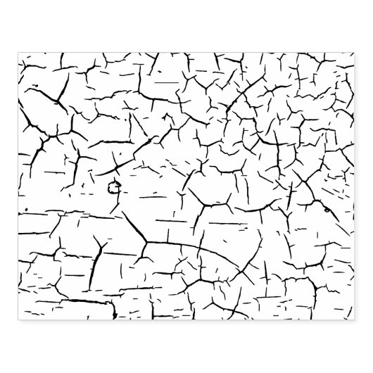 Gekraakte verftextuur rubberstempel (Afrduk)