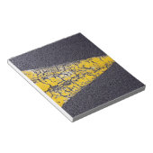 Gekraakte weg notitieblok (Schuin)