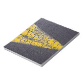 Gekraakte weg notitieblok (Linkerzijde)