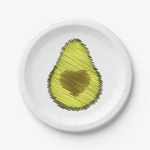 Gekrabbelde Avocado Liefde