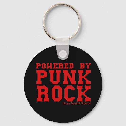 GEKRACHT DOOR PUNK SLEUTELHANGER (Voorkant)