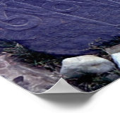 Gekrackeerde mani-steen poster (Hoek)