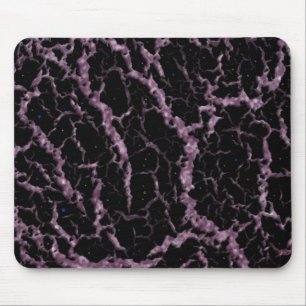 Gekrackeerde ruimteveer - Glitter Pink Muismat