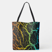 Gekrackeerde ruimteveer - Warmte ROYCB Tote Bag (Achterkant)