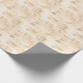 Gekrast papier: oude krantenachtergrond. cadeaupapier (Hoek)