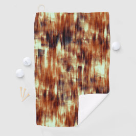  gekraste bruine of koraalkleurige vlekken boven b golfhanddoek