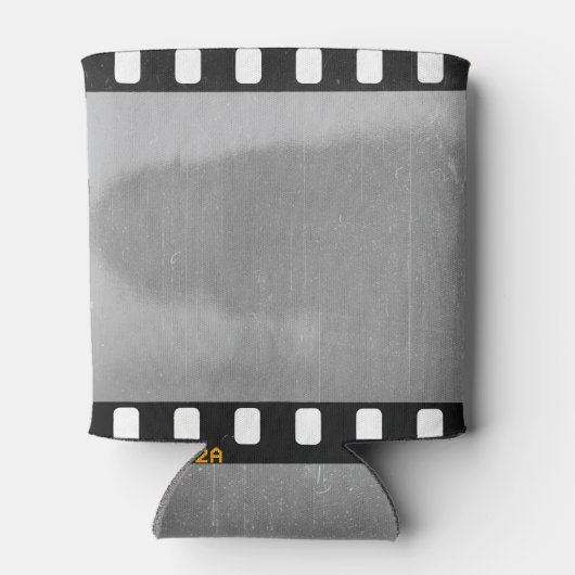 Gekraste filmstrip,  plaatsaanduiding. blikjeskoeler (Achterkant)