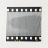 Gekraste filmstrip,  plaatsaanduiding. wandkleed (Voorkant)