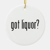 gekregen alcoholische drank? keramisch ornament (Voorkant)