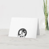 Gekregen Basset kwijlt? Lege Notecard Kaart (Achterkant)