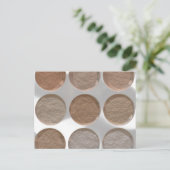 Gekregen Make-up? - Gedrukt de stichtingspalet van Briefkaart (Staand voorkant)