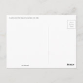 Gekrenkte hek Mermaid Art in Cuba Briefkaart (Achterkant)