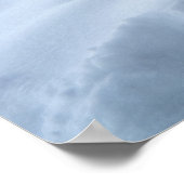 Gekrenkte orrel-paarden die opgroeien in wintersne poster (Hoek)