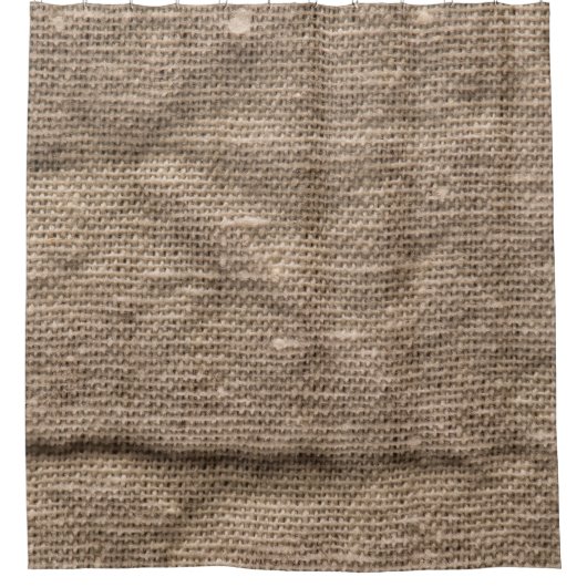 Gekreukelde bruine, abstracte getextureerde achter douchegordijn (Voorkant)