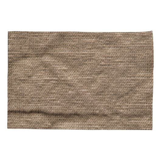 Gekreukelde bruine, abstracte getextureerde achter kussensloop (Achterkant)